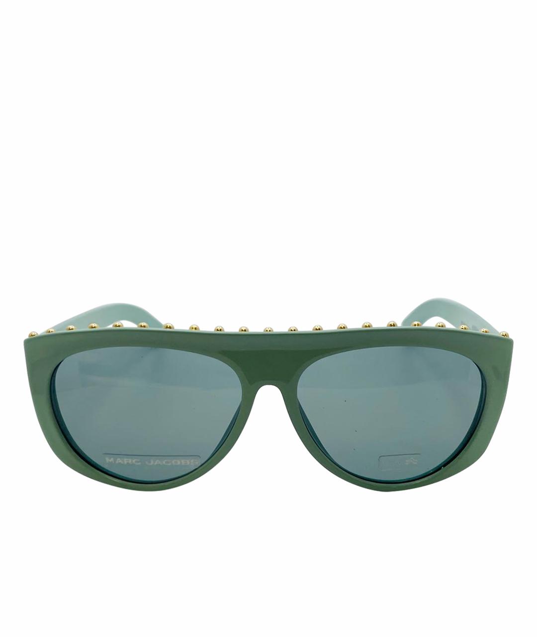 MARC JACOBS Бирюзовые пластиковые солнцезащитные очки, фото 1
