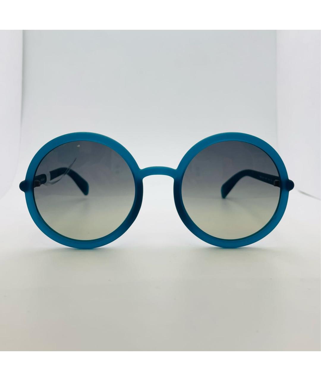 MAX&CO Бирюзовые пластиковые солнцезащитные очки, фото 9