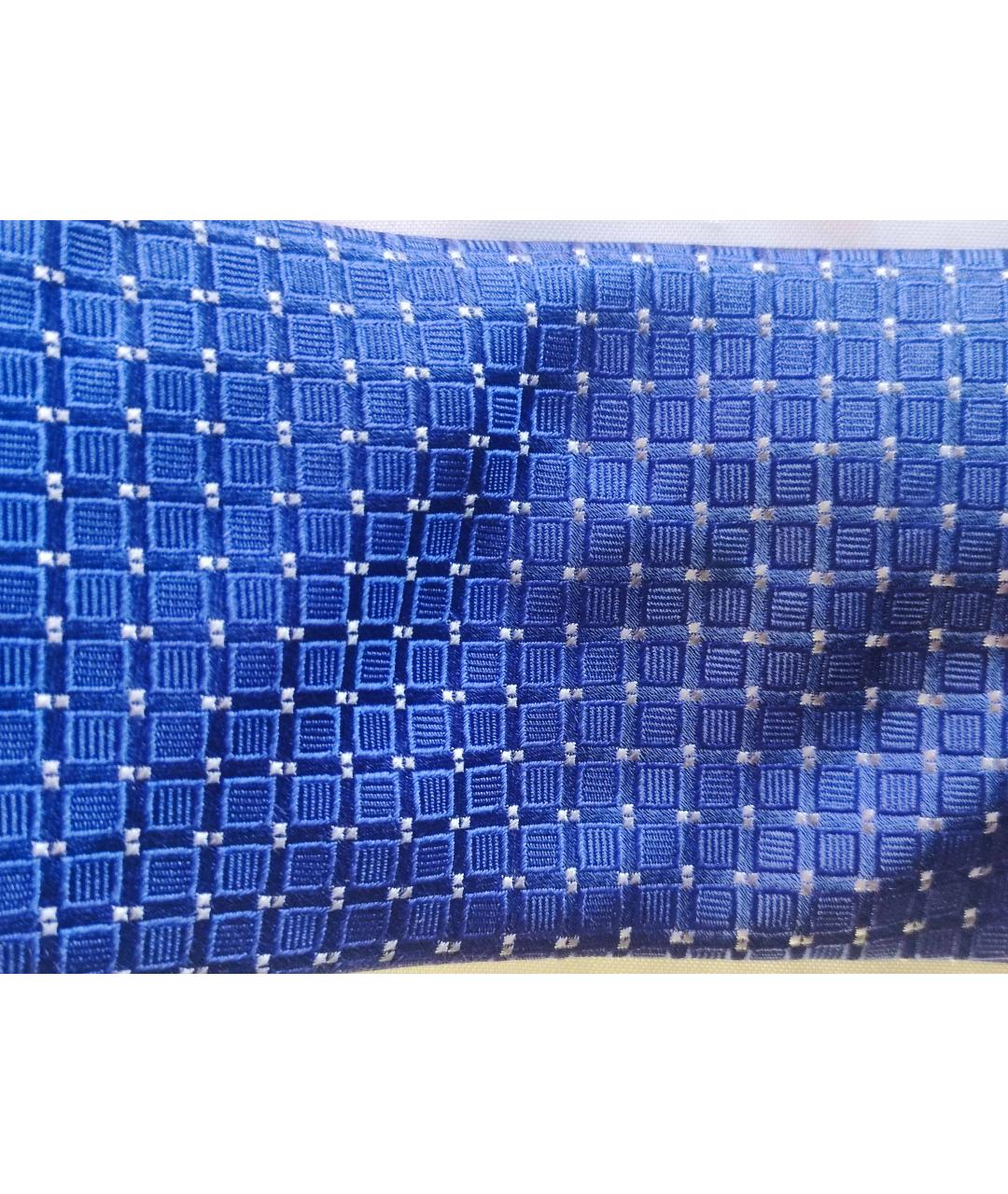MICHAEL KORS Синий шелковый галстук, фото 4