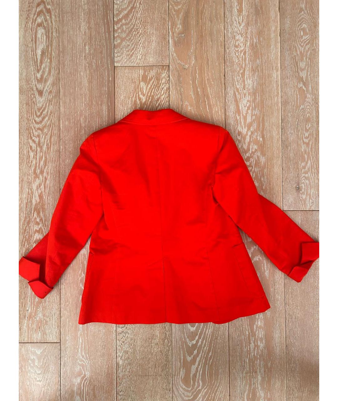 WEEKEND MAX MARA Красный хлопковый жакет/пиджак, фото 2