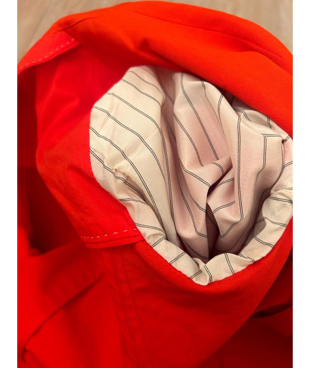 WEEKEND MAX MARA Красный хлопковый жакет/пиджак, фото 6