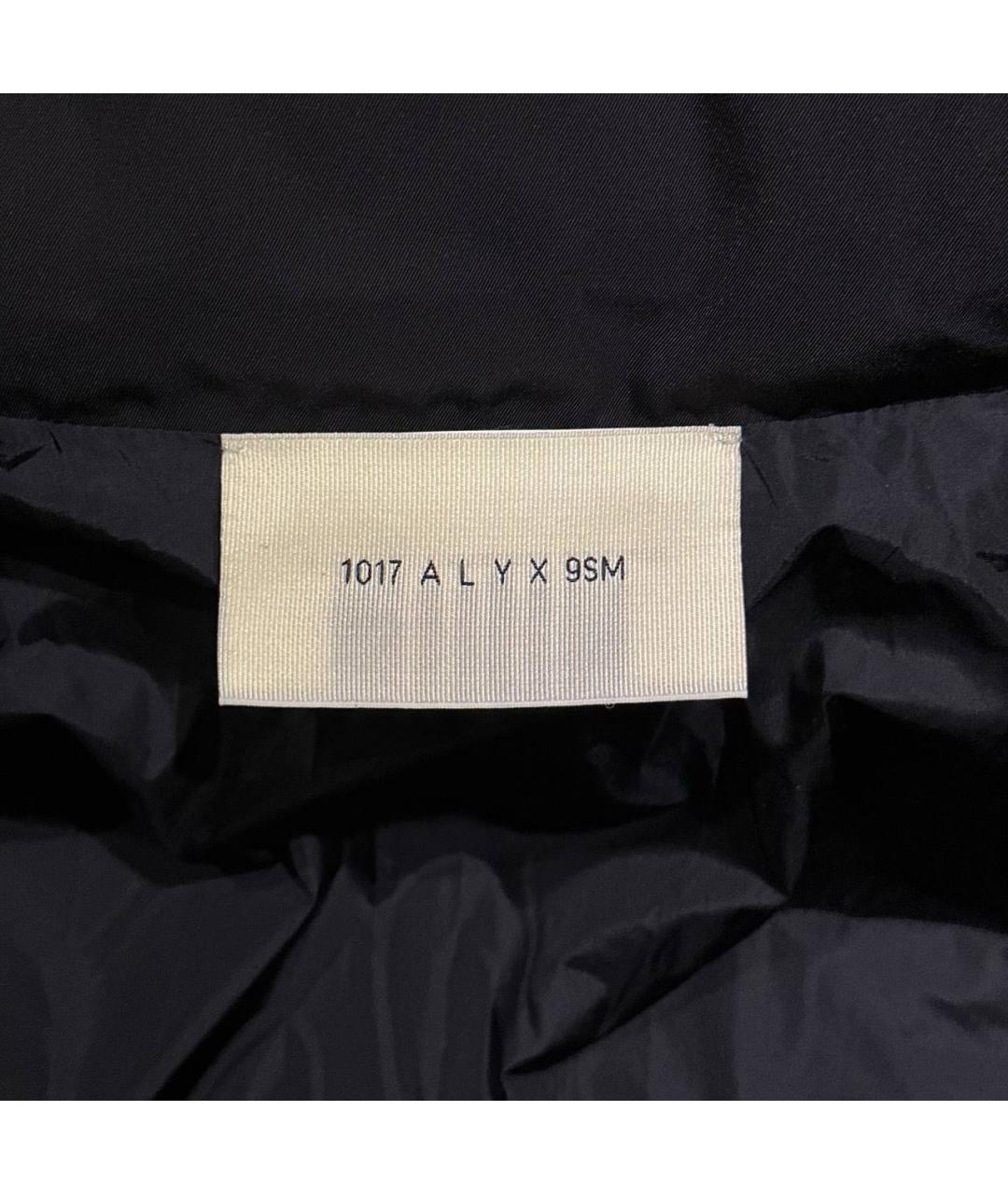 1017 ALYX 9SM Черный полиэстеровый пуховик, фото 3
