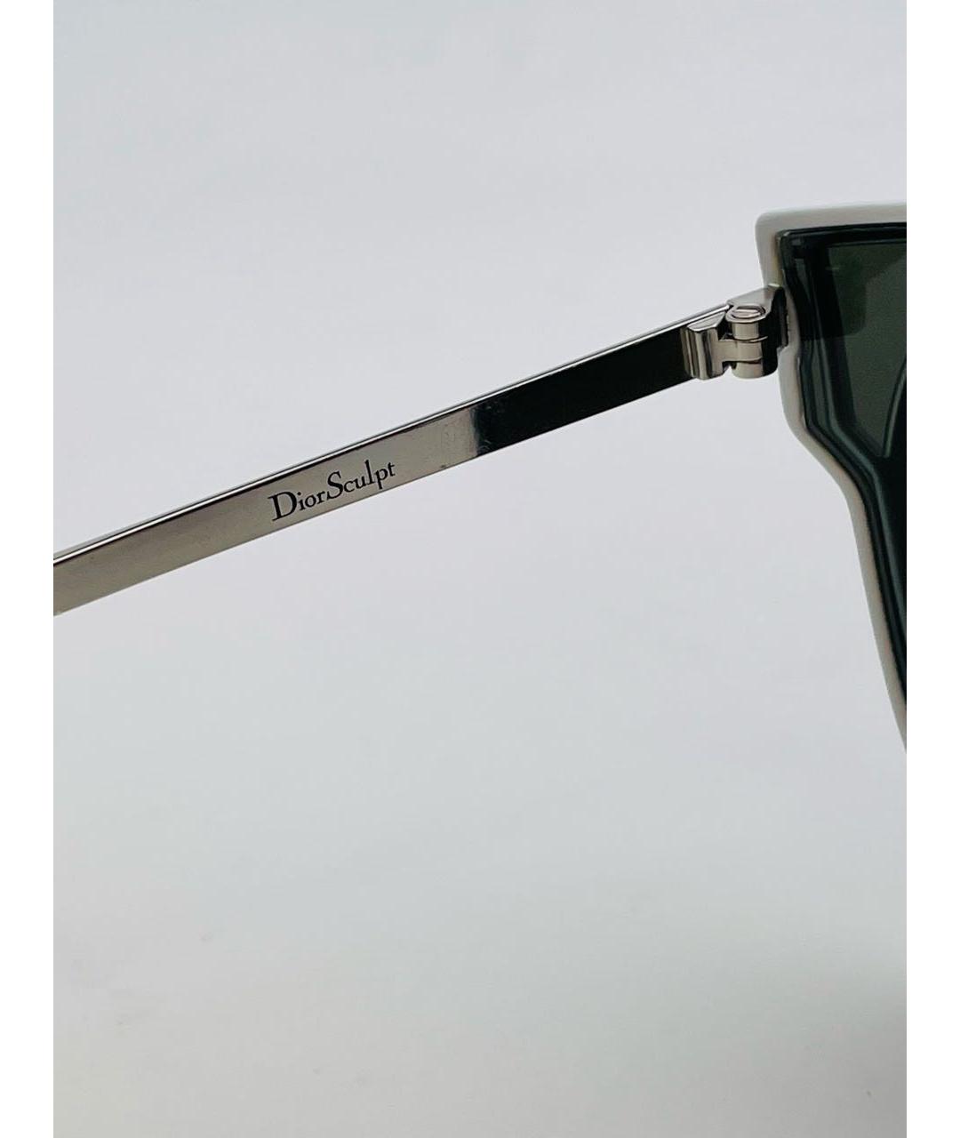 CHRISTIAN DIOR PRE-OWNED Серебряные металлические солнцезащитные очки, фото 6