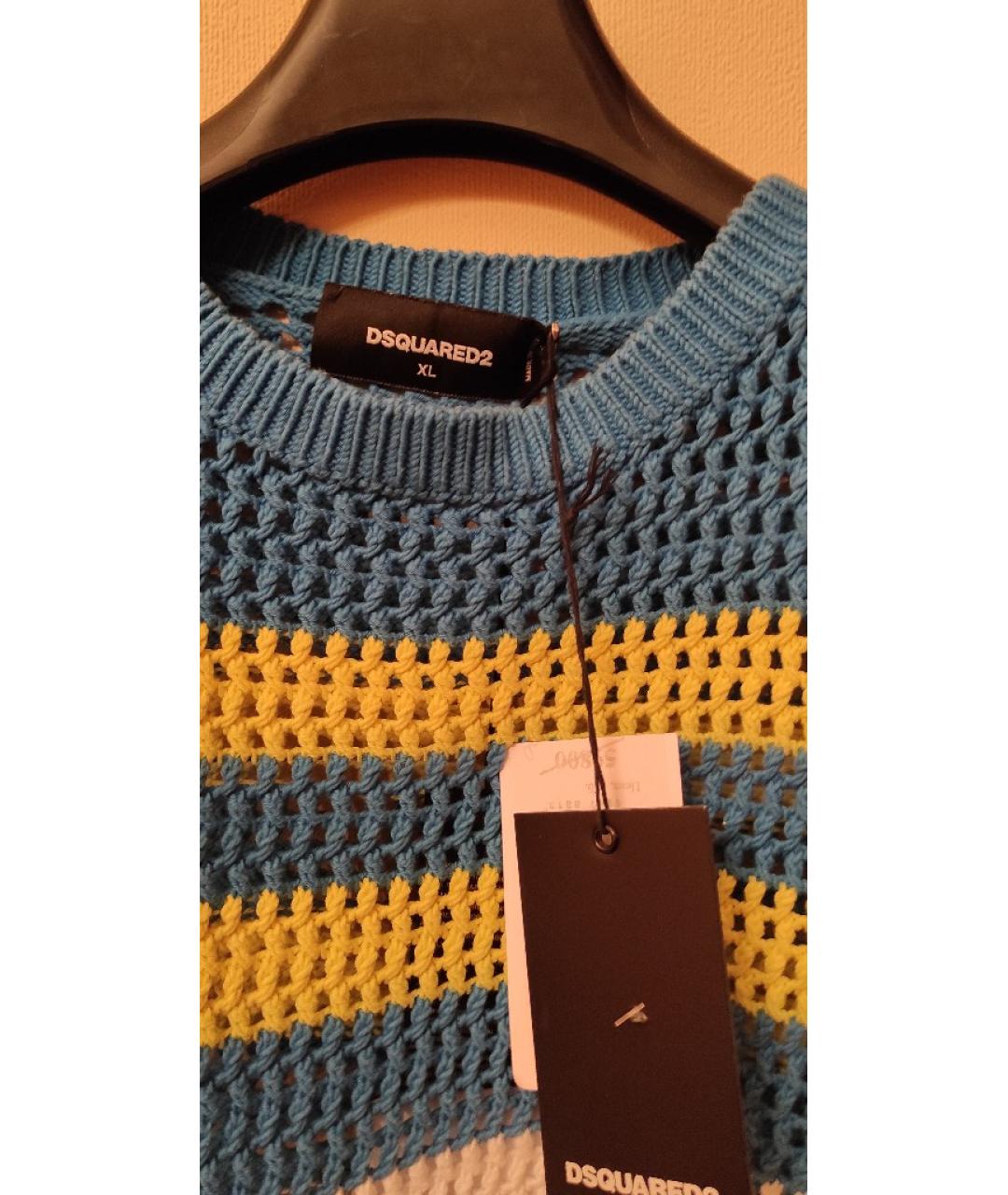 DSQUARED2 Мульти хлопковый джемпер / свитер, фото 8