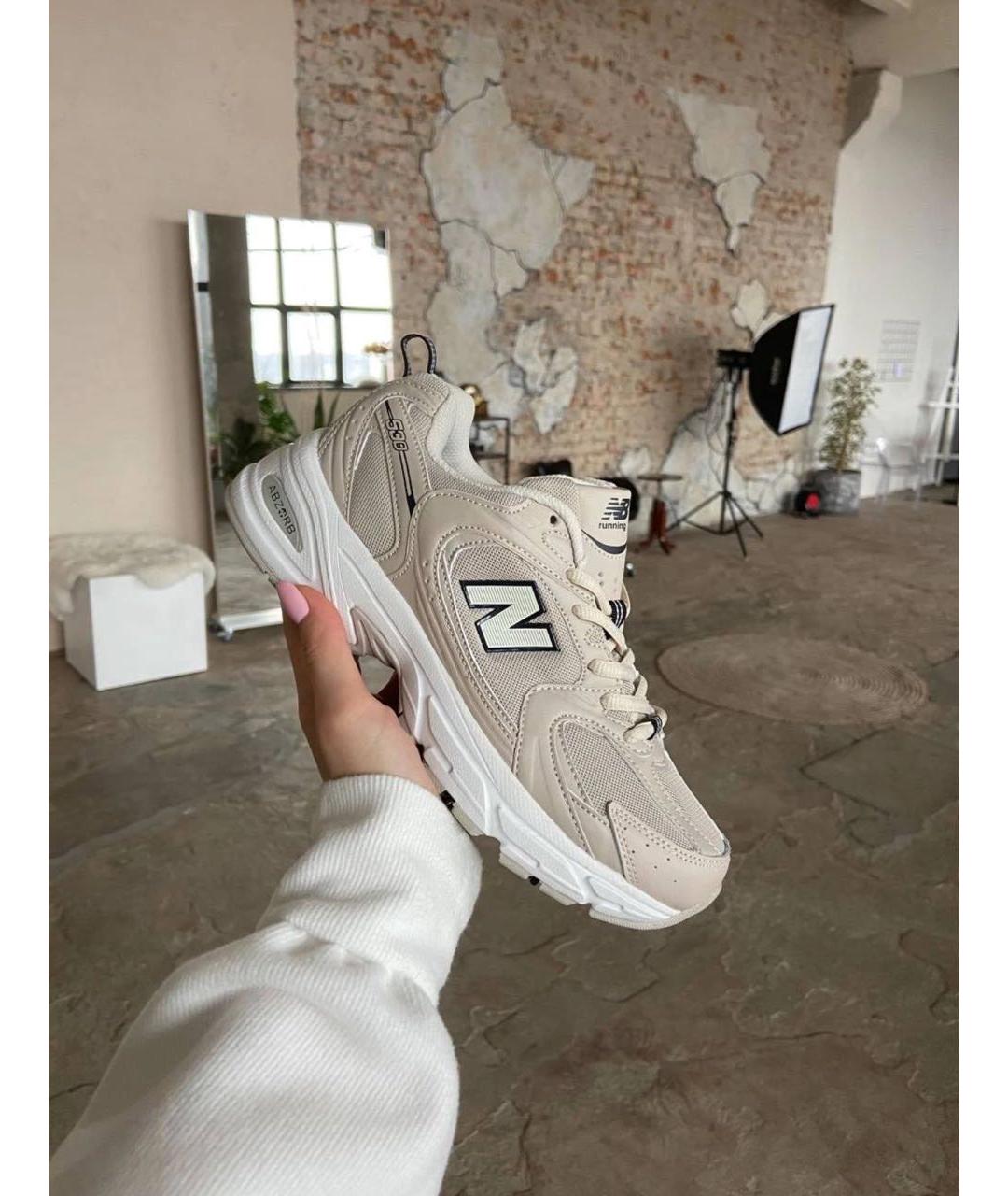 NEW BALANCE Бежевые кроссовки, фото 6