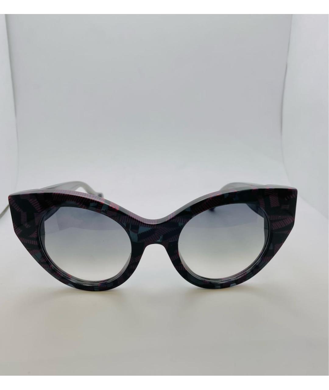 FENDI Пластиковые солнцезащитные очки, фото 8