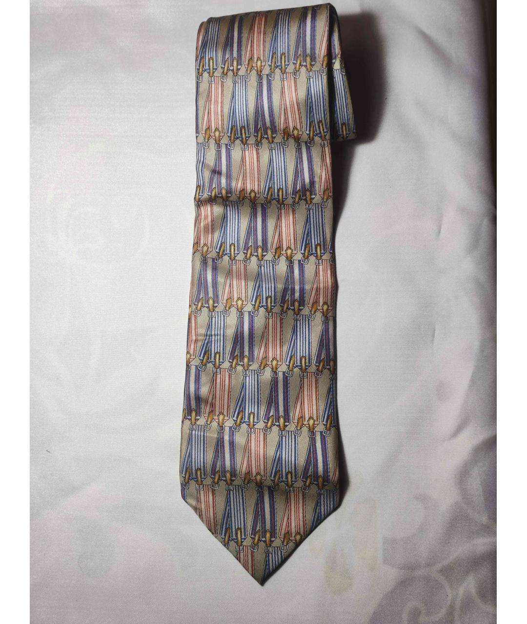 GUCCI Мульти шелковый галстук, фото 5