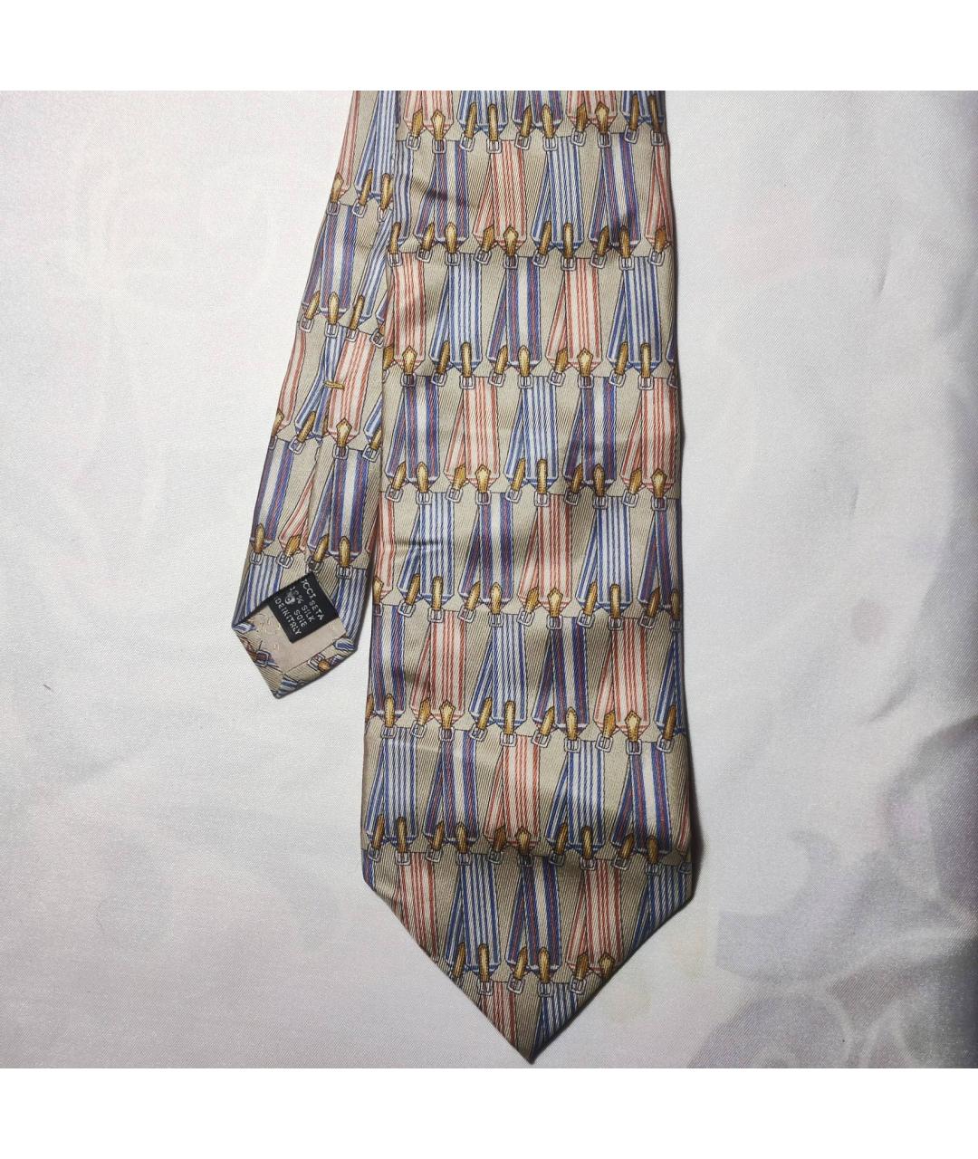 GUCCI Мульти шелковый галстук, фото 2