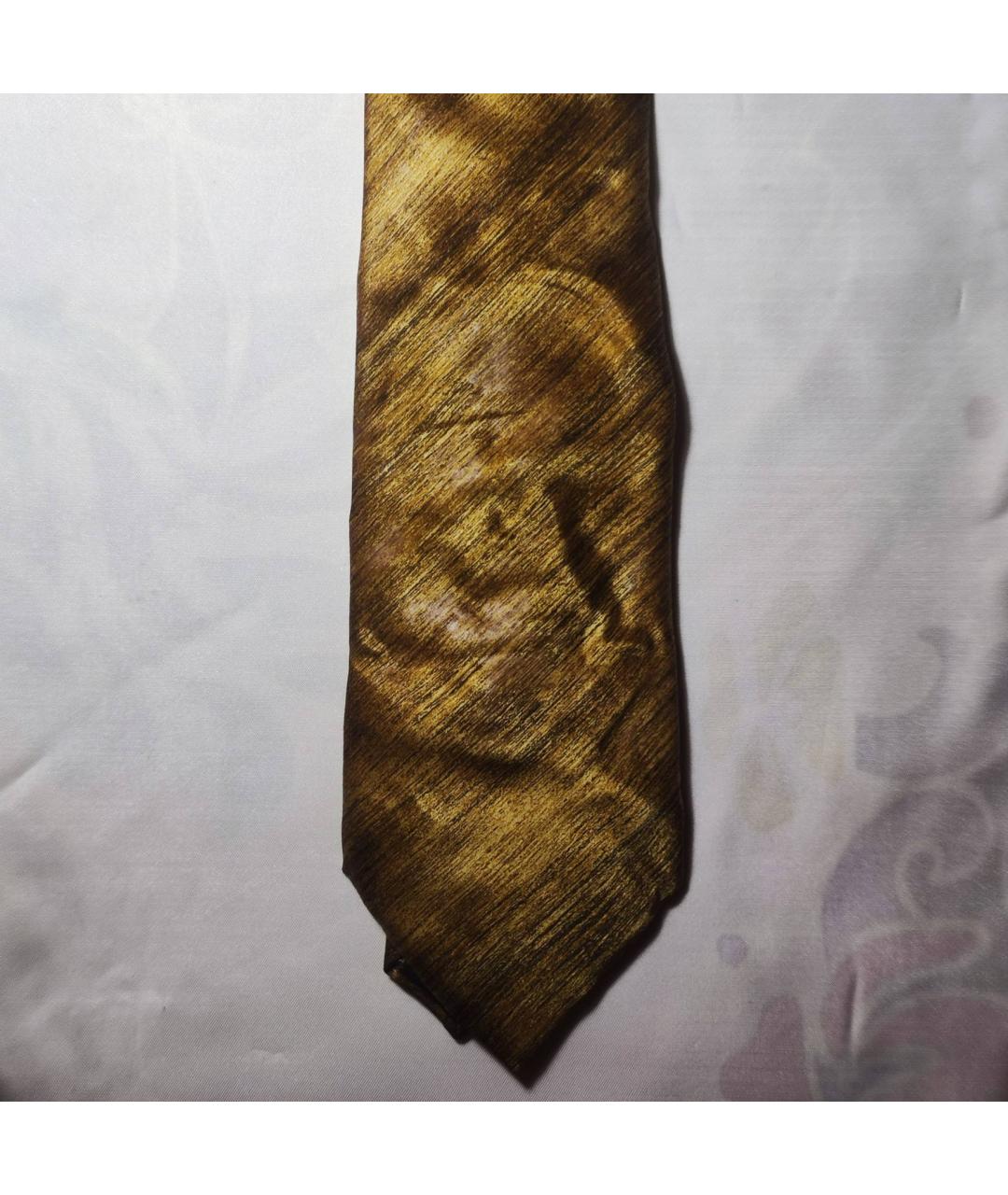 CERRUTI 1881 Золотой шелковый галстук, фото 7