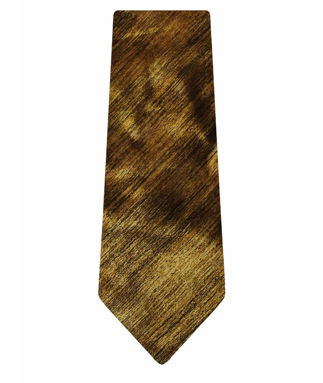CERRUTI 1881 Золотой шелковый галстук, фото 1