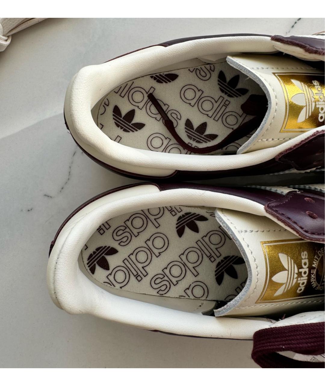 ADIDAS Бордовые кеды, фото 7