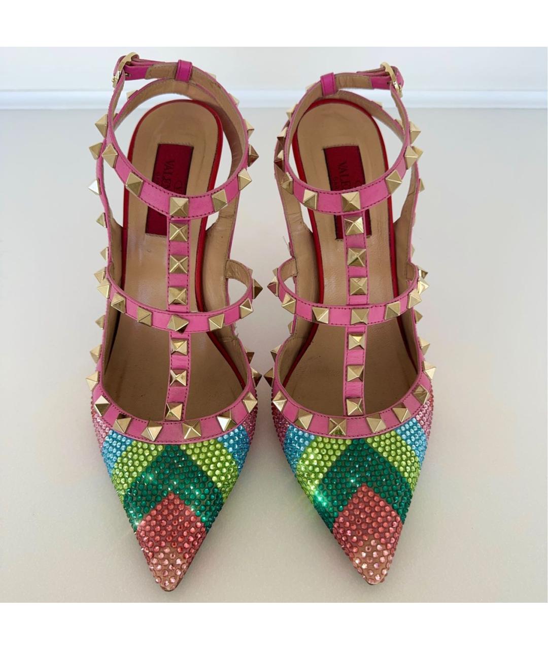 VALENTINO Мульти кожаные туфли, фото 2