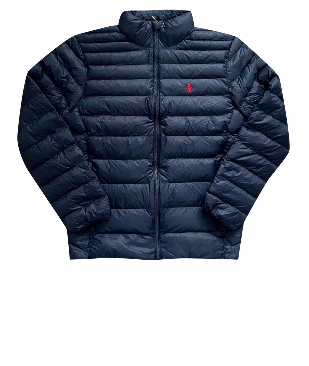 POLO RALPH LAUREN Темно-синяя полиэстеровая куртка, фото 1