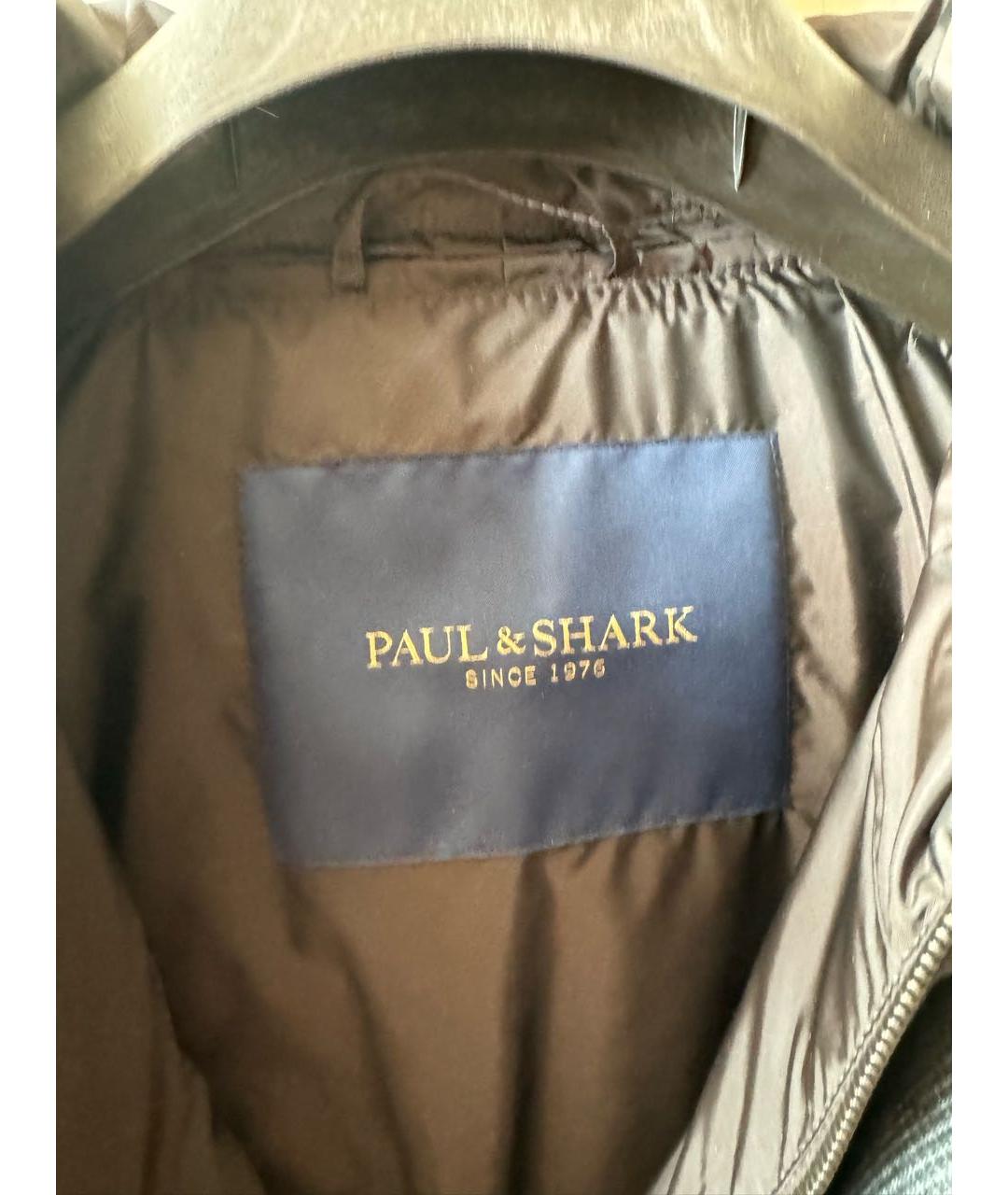 PAUL & SHARK Серая шерстяная куртка, фото 3