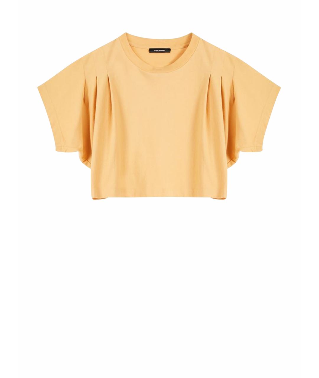 ISABEL MARANT Желтая футболка, фото 1