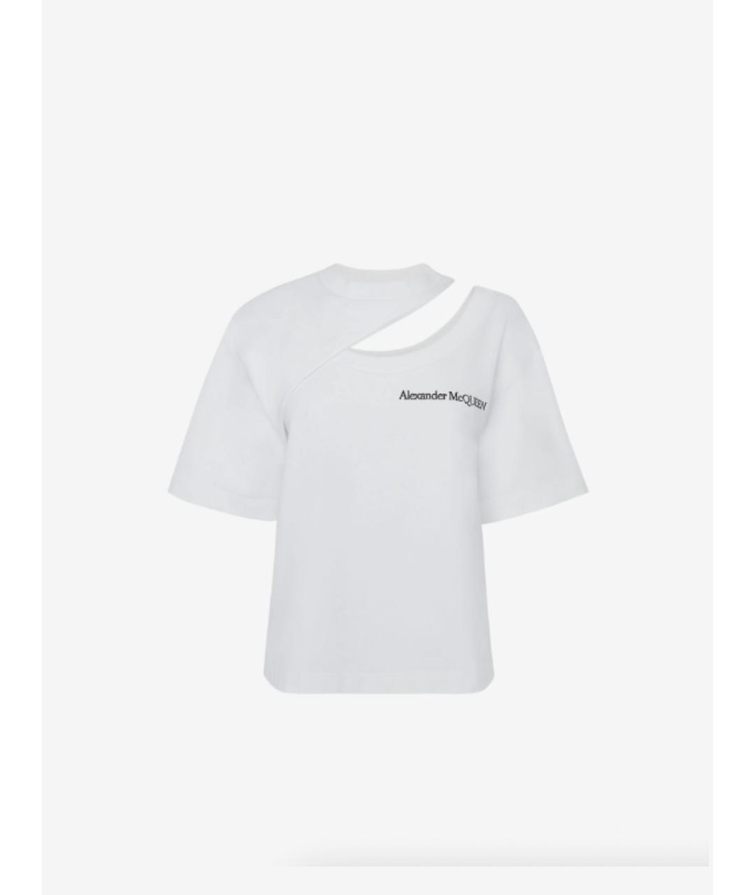ALEXANDER MCQUEEN Белая футболка, фото 6