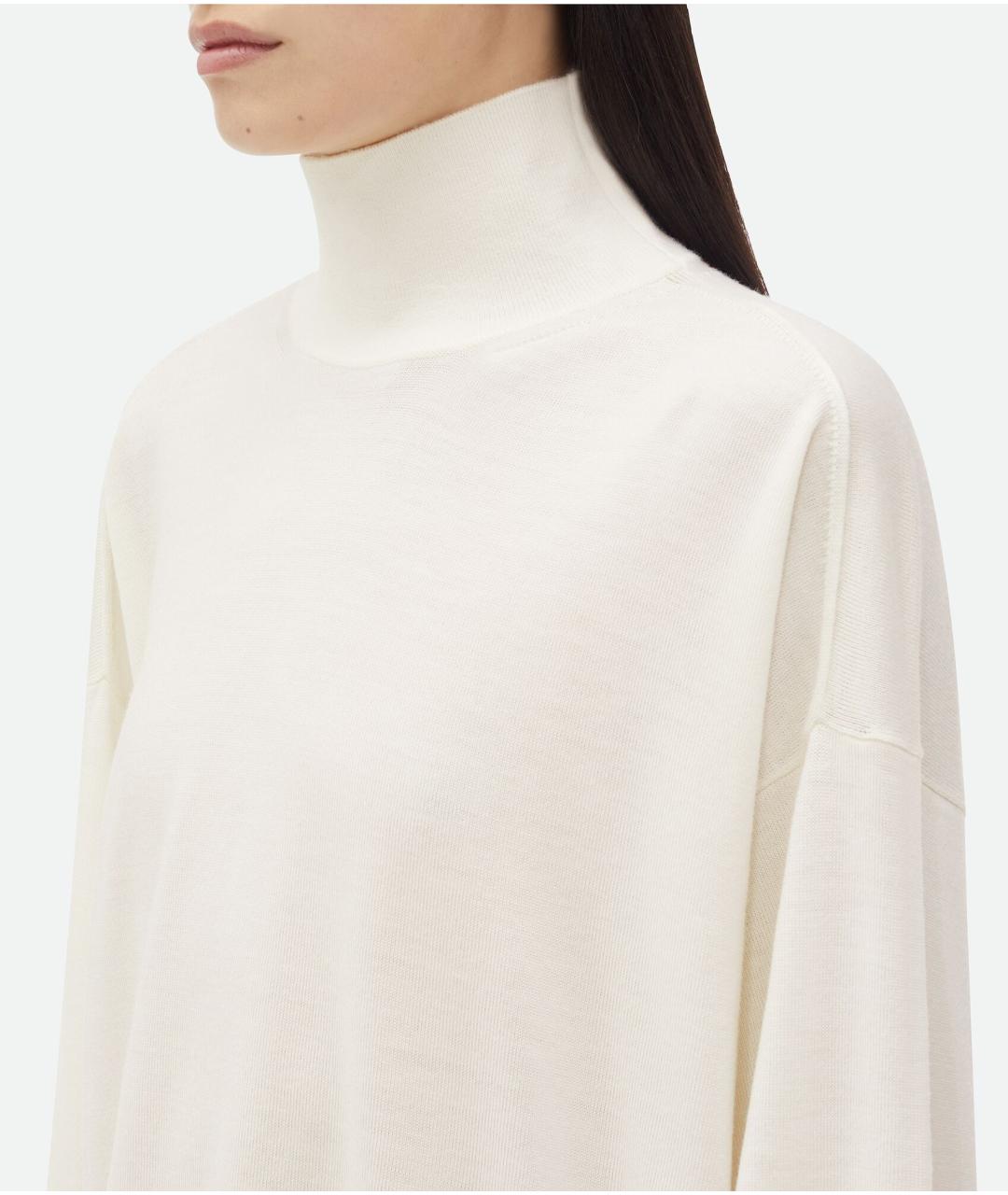 BOTTEGA VENETA Бежевая водолазка, фото 5