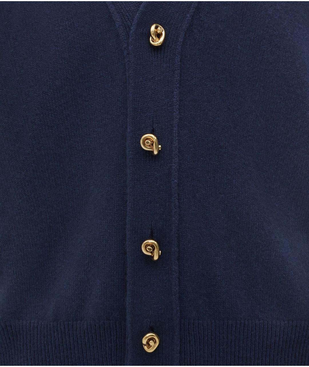 BOTTEGA VENETA Синий кардиган, фото 6