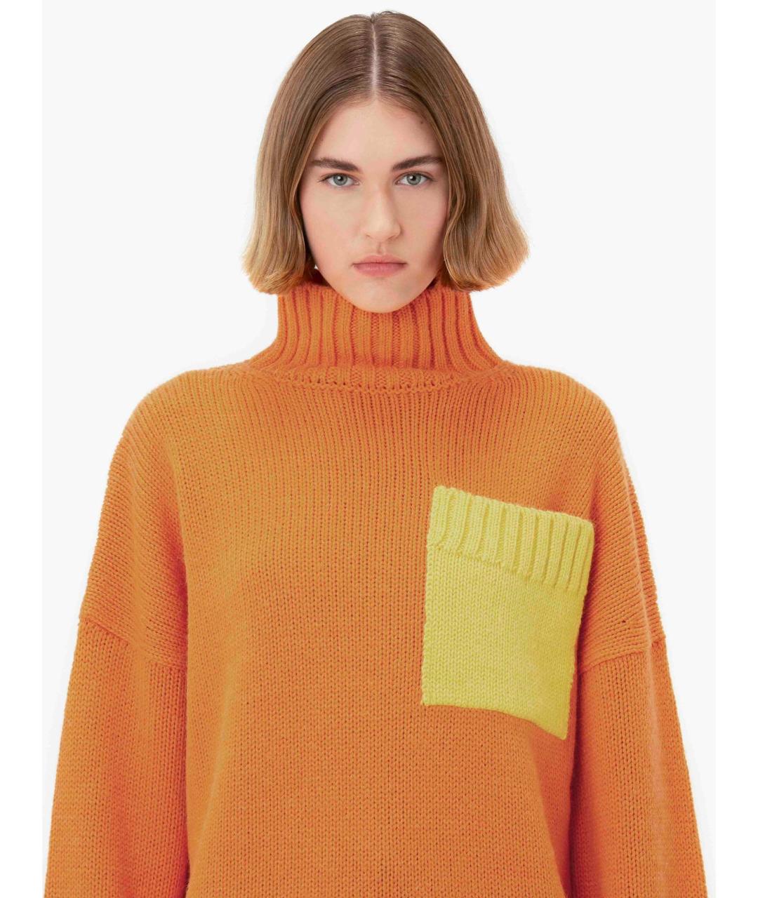 J.W.ANDERSON Оранжевый джемпер / свитер, фото 6
