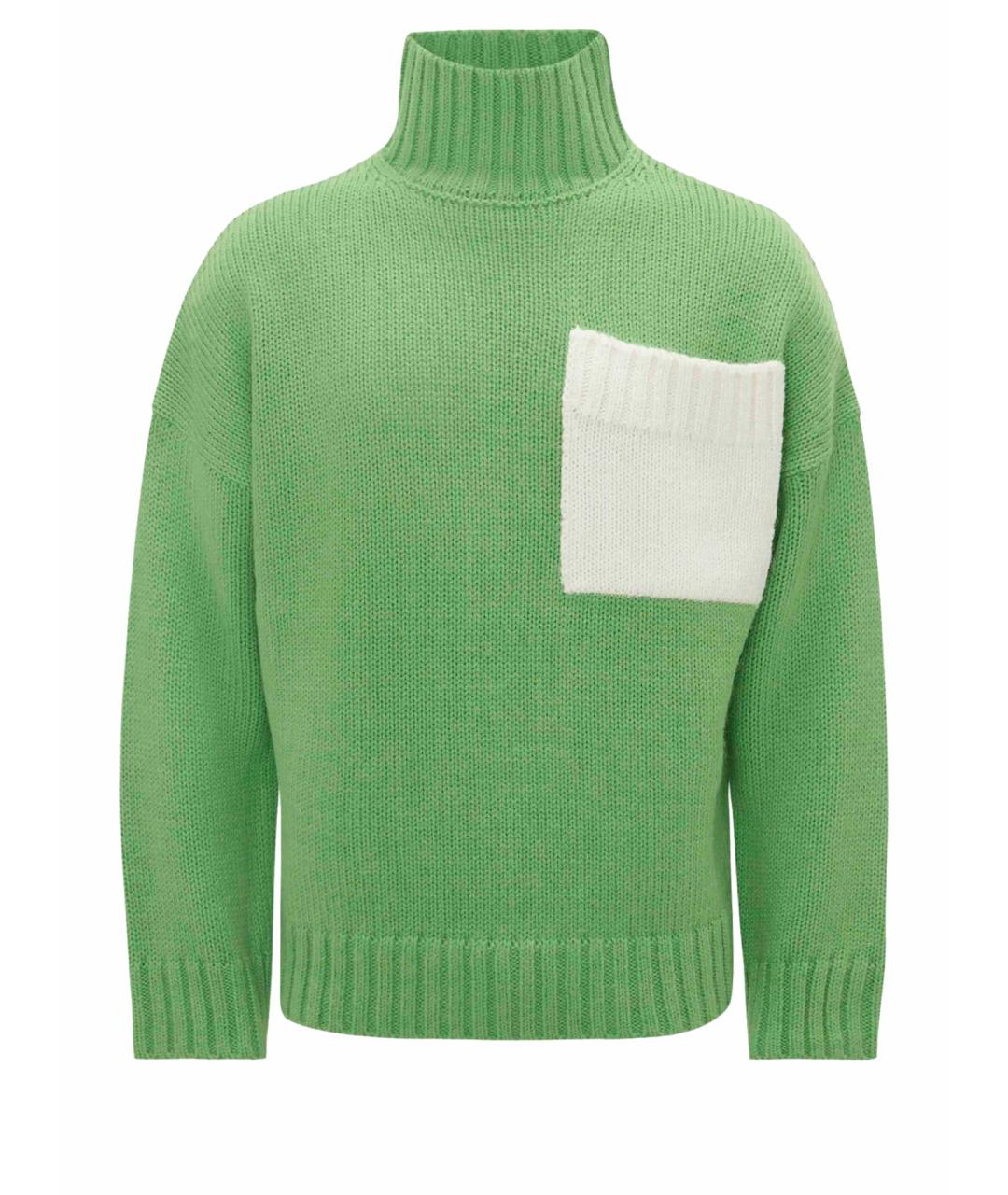 J.W.ANDERSON Зеленый джемпер / свитер, фото 1