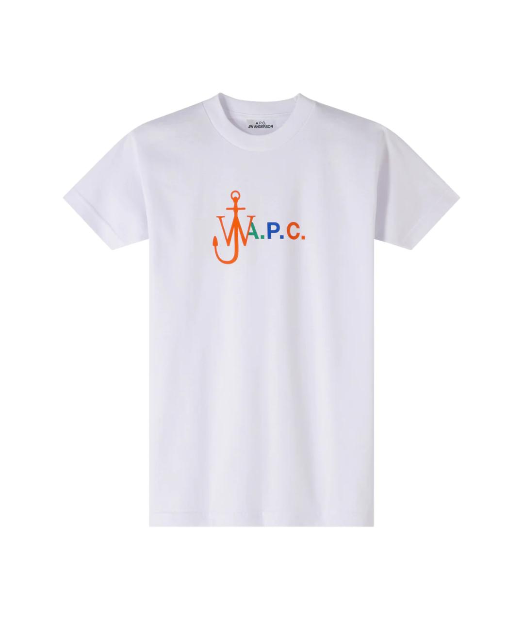 A.P.C. Белая футболка, фото 1