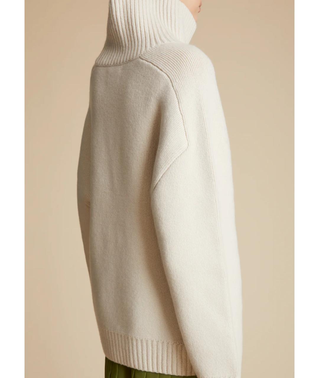 KHAITE Белый джемпер / свитер, фото 5
