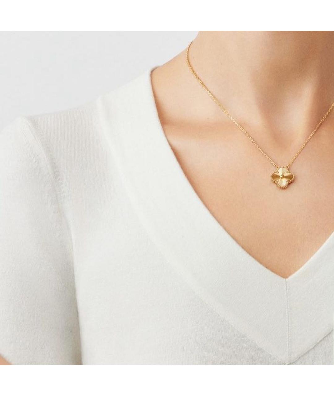 VAN CLEEF & ARPELS Золотое колье из желтого золота, фото 3