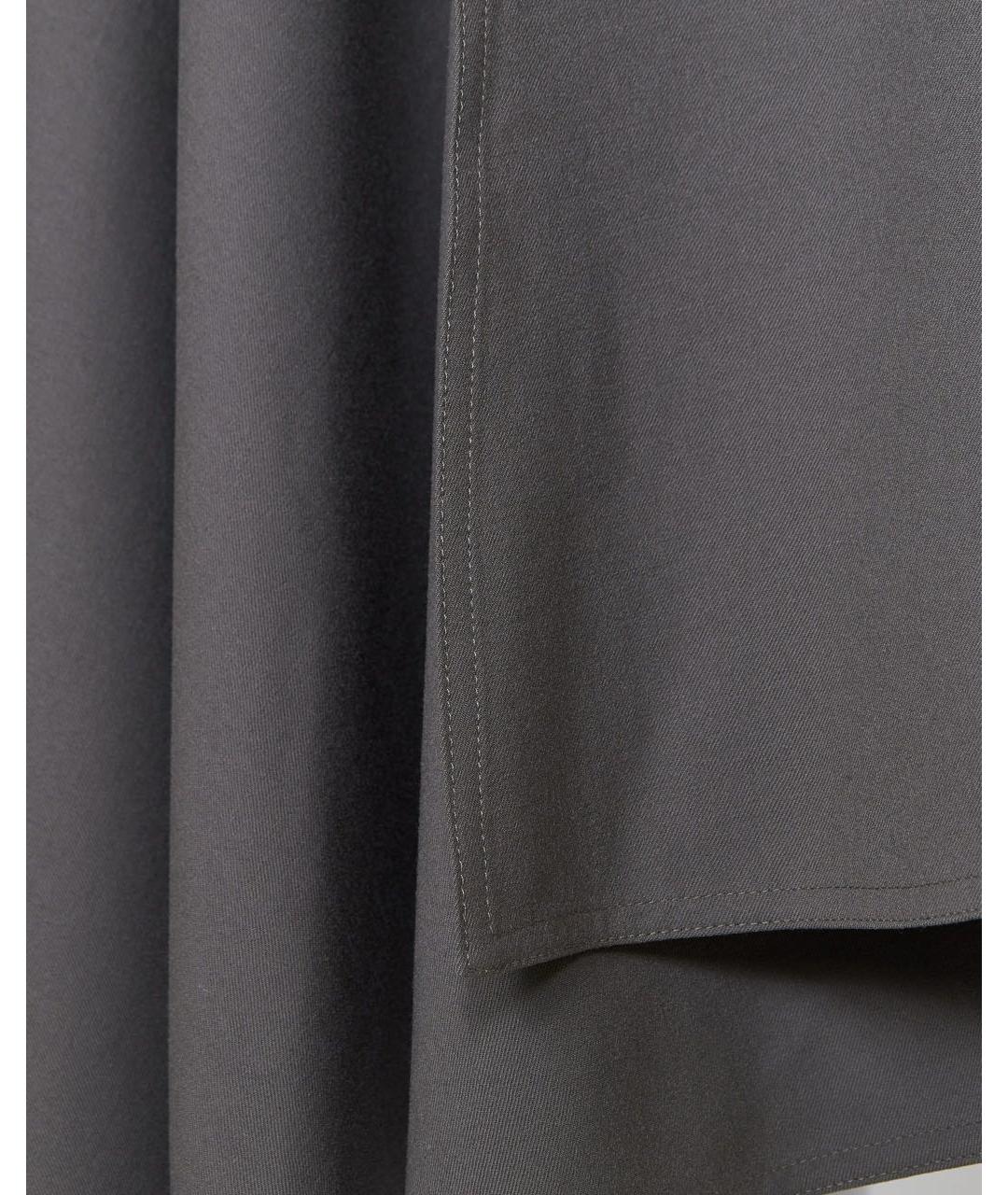 HERMES PRE-OWNED Коричневая шерстяная юбка миди, фото 4