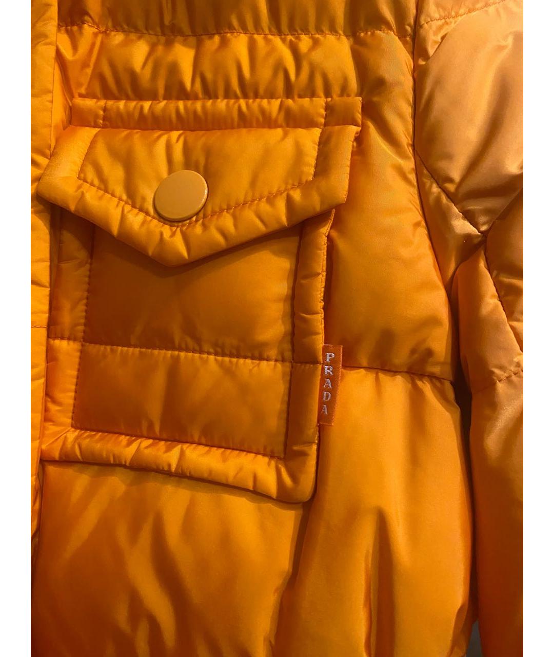 PRADA Оранжевая куртка, фото 4