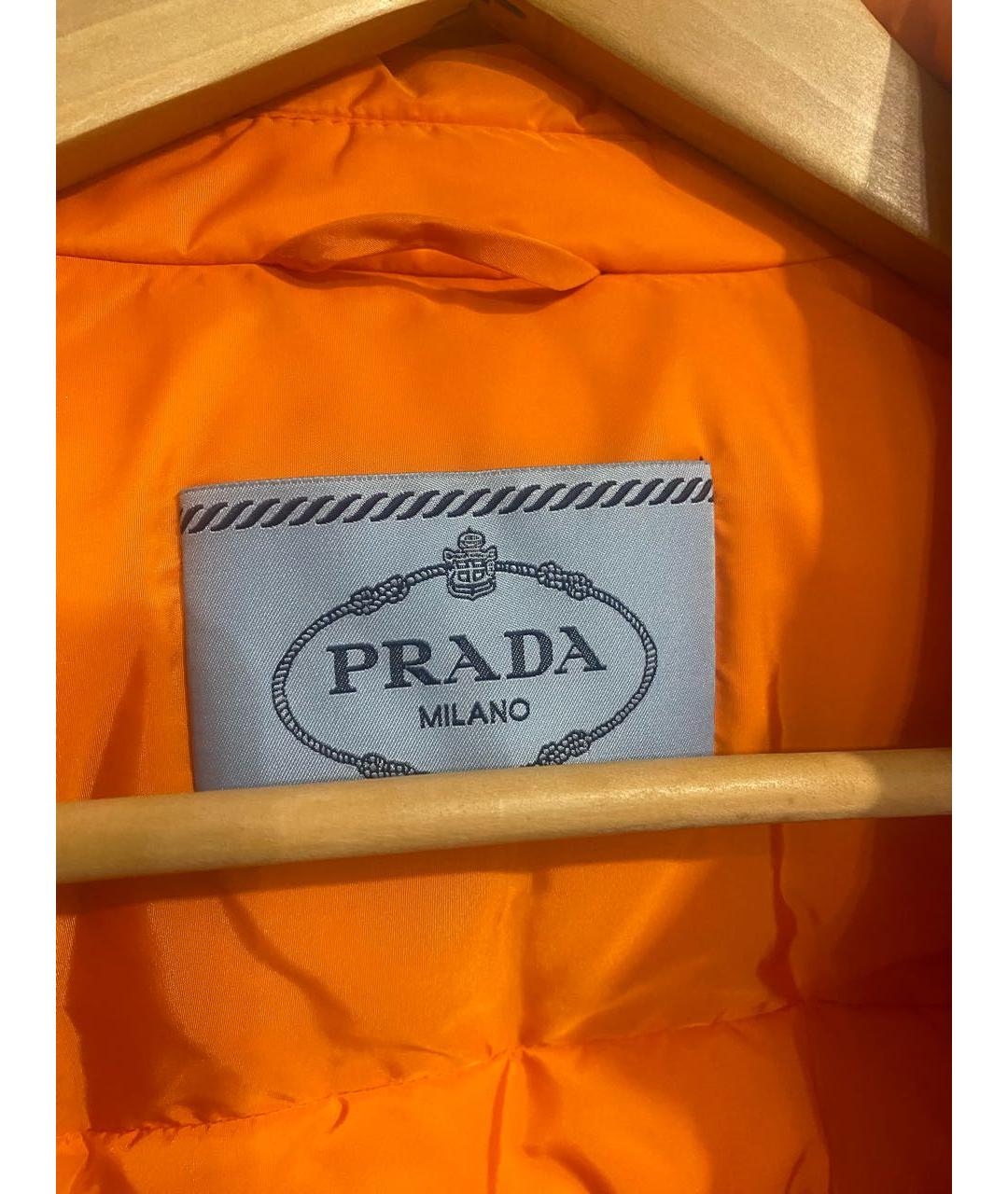 PRADA Оранжевая куртка, фото 3