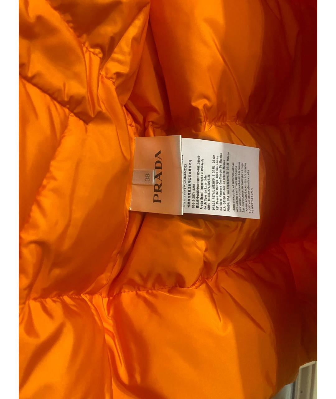 PRADA Оранжевая куртка, фото 6