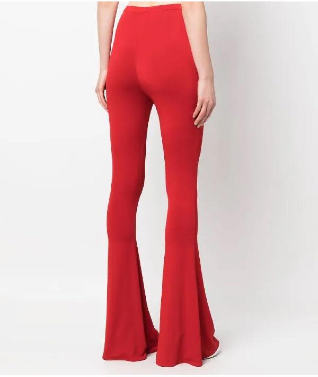 MAGDA BUTRYM Красный вискозный костюм с брюками, фото 5