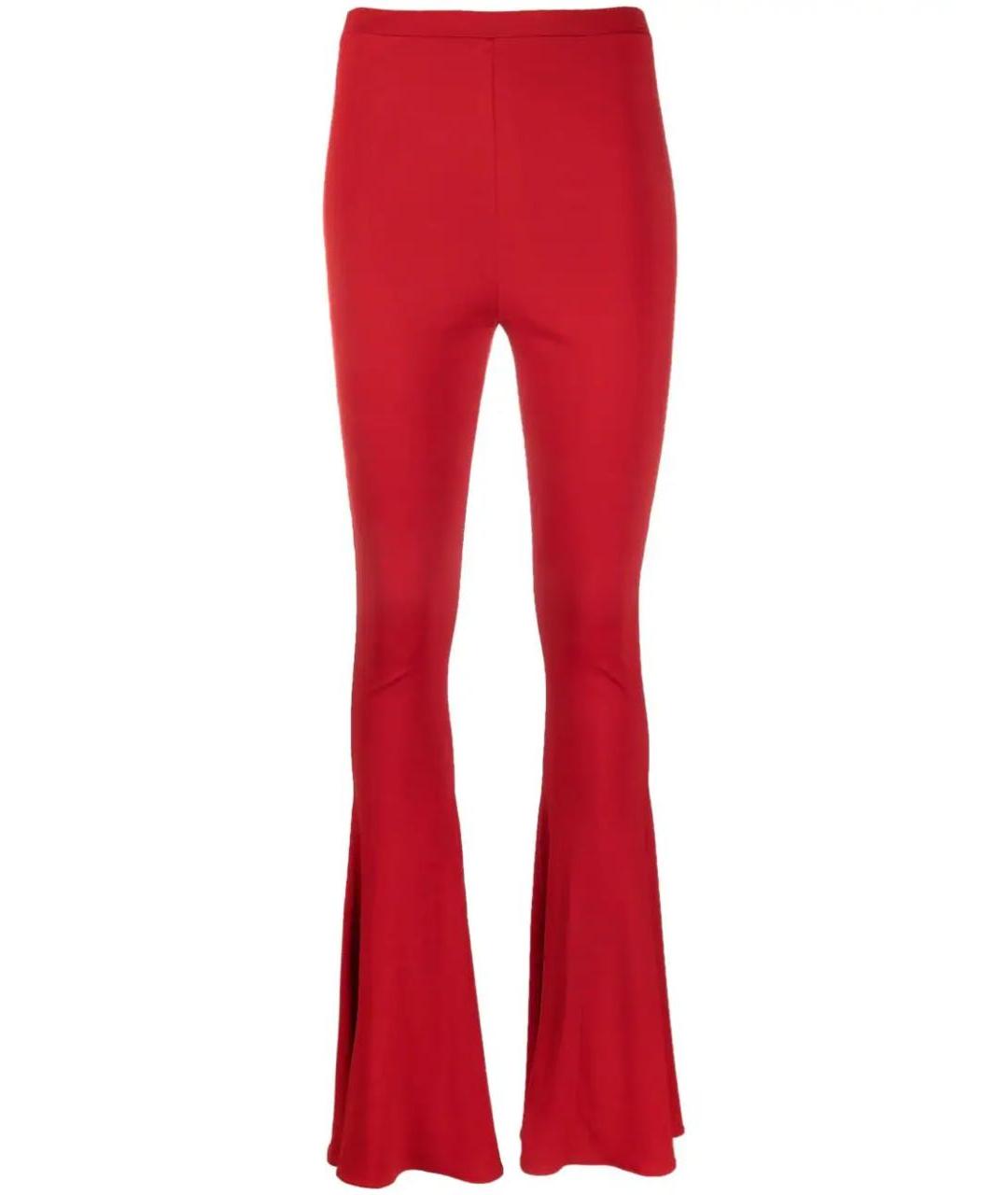 MAGDA BUTRYM Красный вискозный костюм с брюками, фото 3