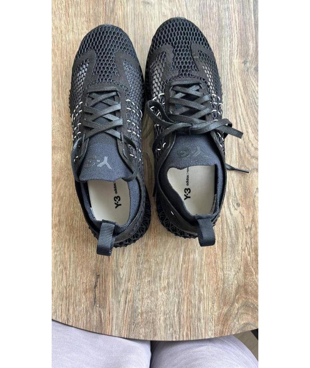 Y-3 Черные кроссовки, фото 4
