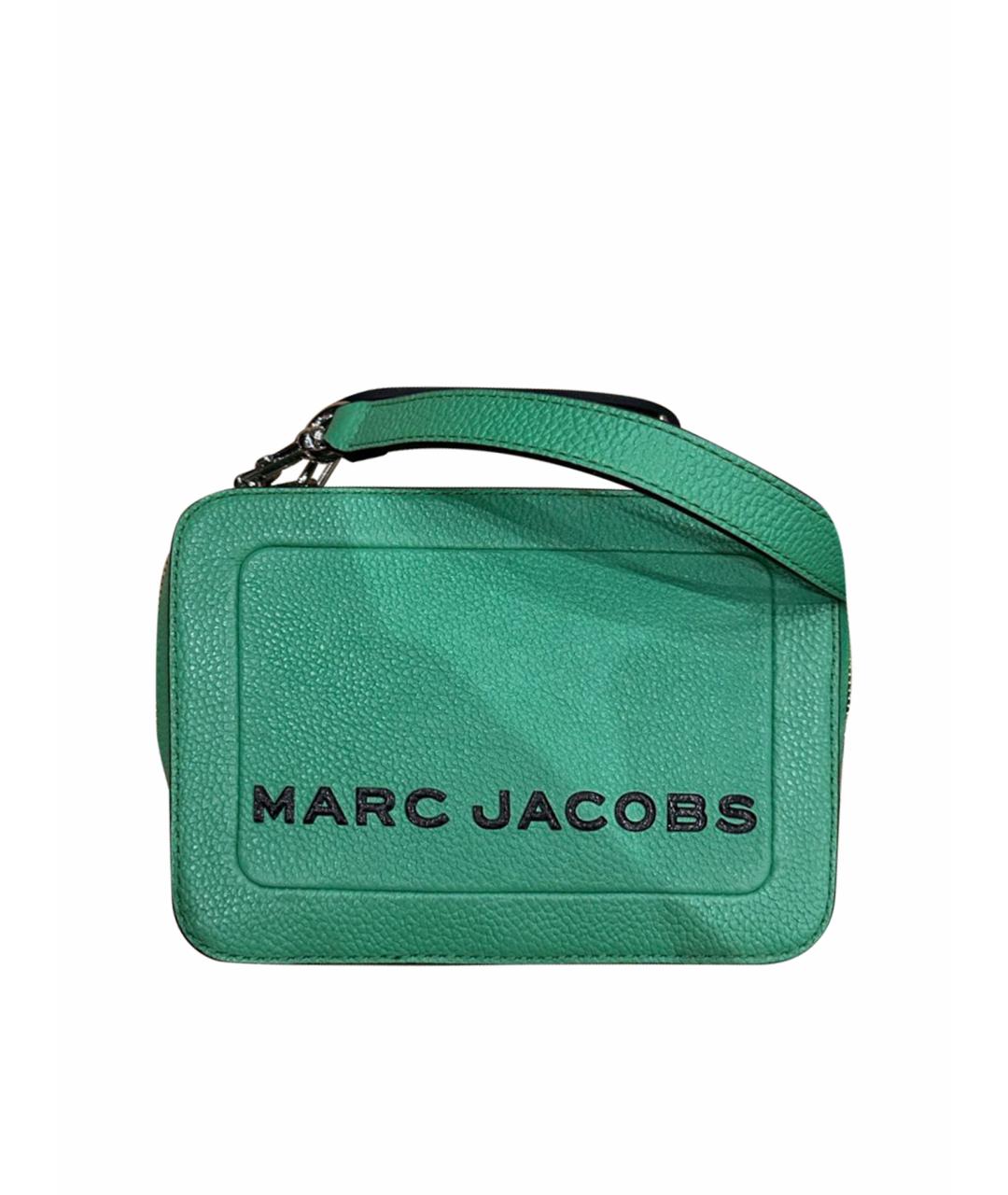 MARC BY MARC JACOBS Зеленая кожаная сумка через плечо, фото 1