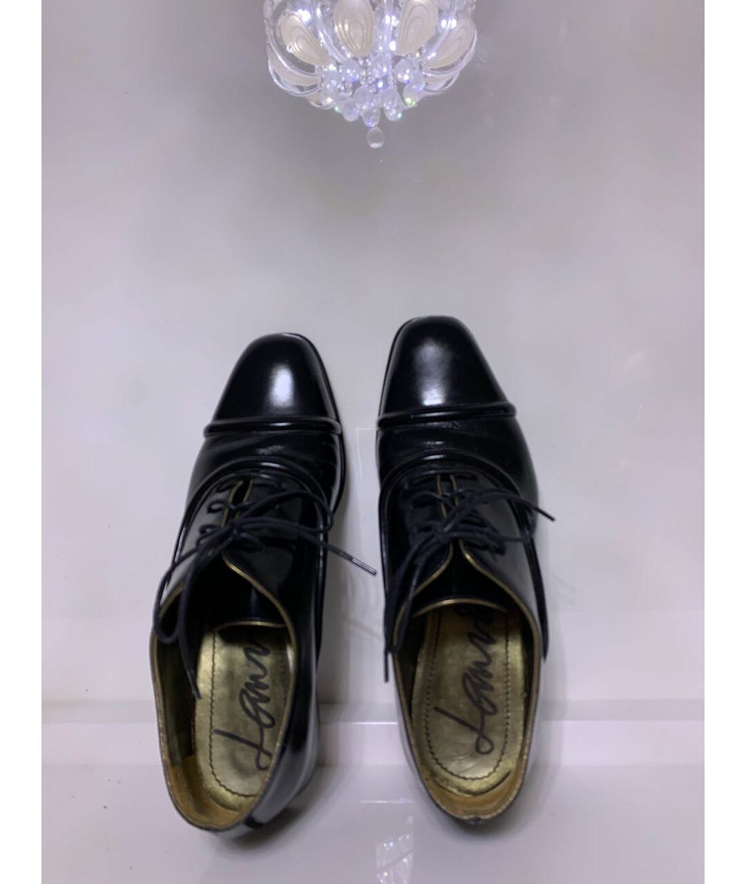 LANVIN Черные кожаные ботинки, фото 3