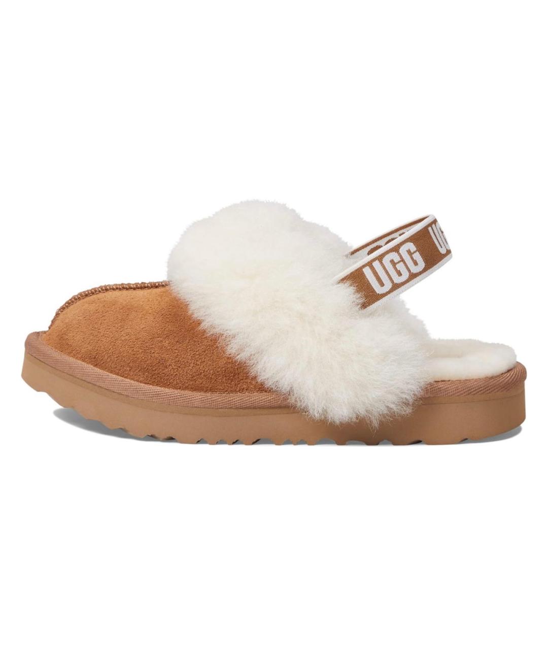 UGG AUSTRALIA KIDS Коричневые замшевые лоферы и мокасины, фото 5