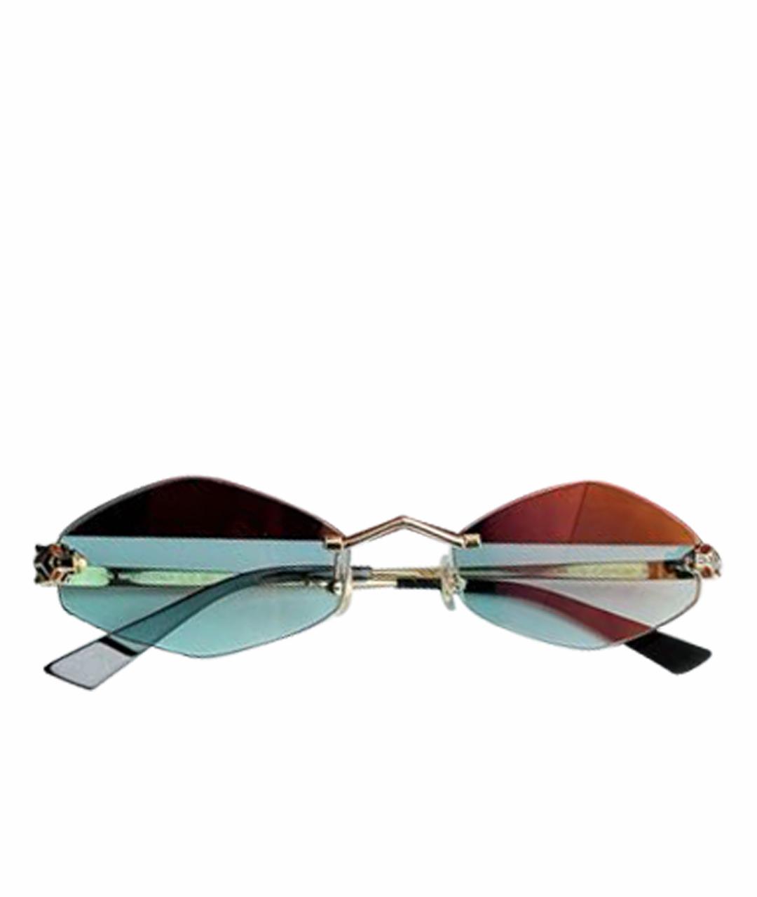 CARTIER Бирюзовые солнцезащитные очки, фото 1
