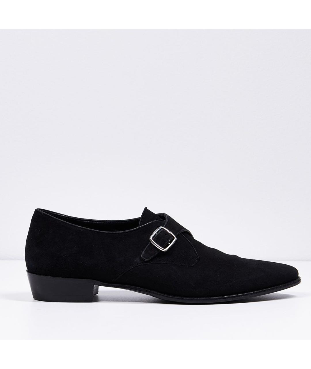 CELINE PRE-OWNED Черные замшевые туфли, фото 7
