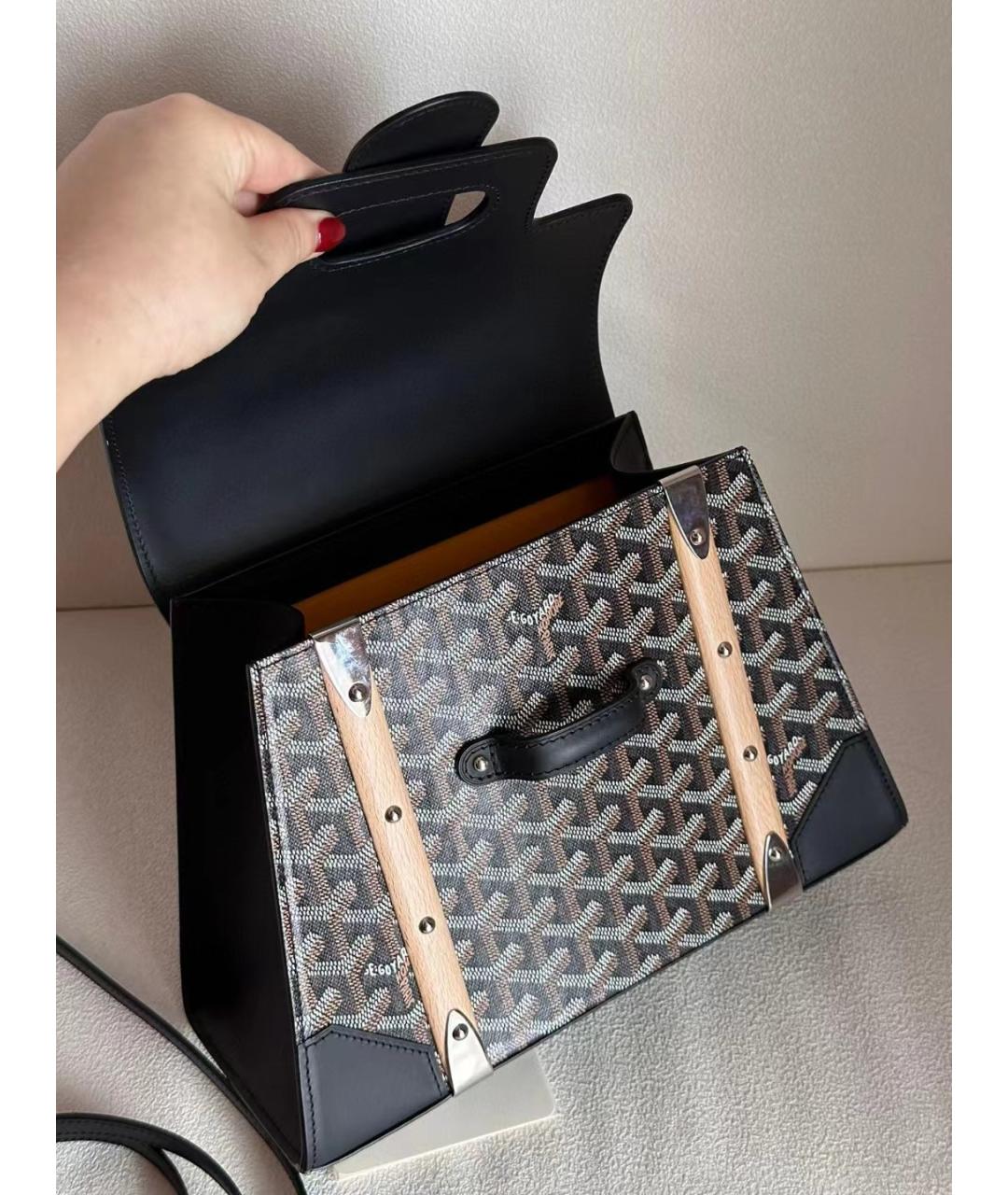 GOYARD Серая сумка через плечо, фото 6