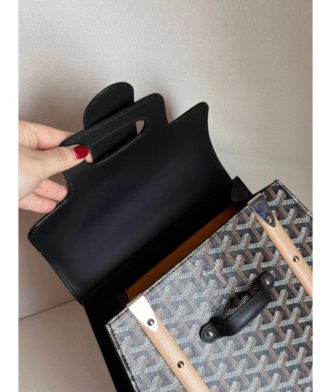GOYARD Серая сумка через плечо, фото 7
