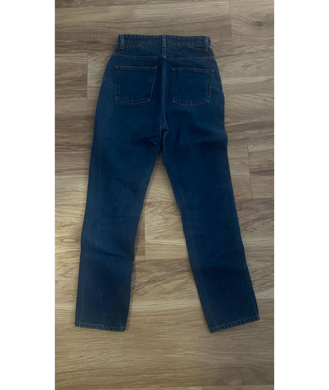 IRO Синие прямые джинсы, фото 2
