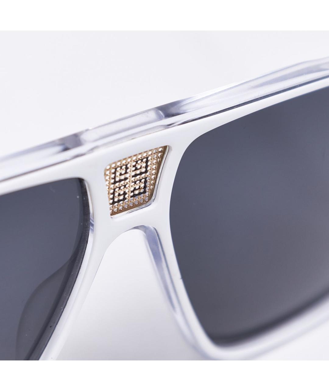 GIVENCHY Белые пластиковые солнцезащитные очки, фото 6