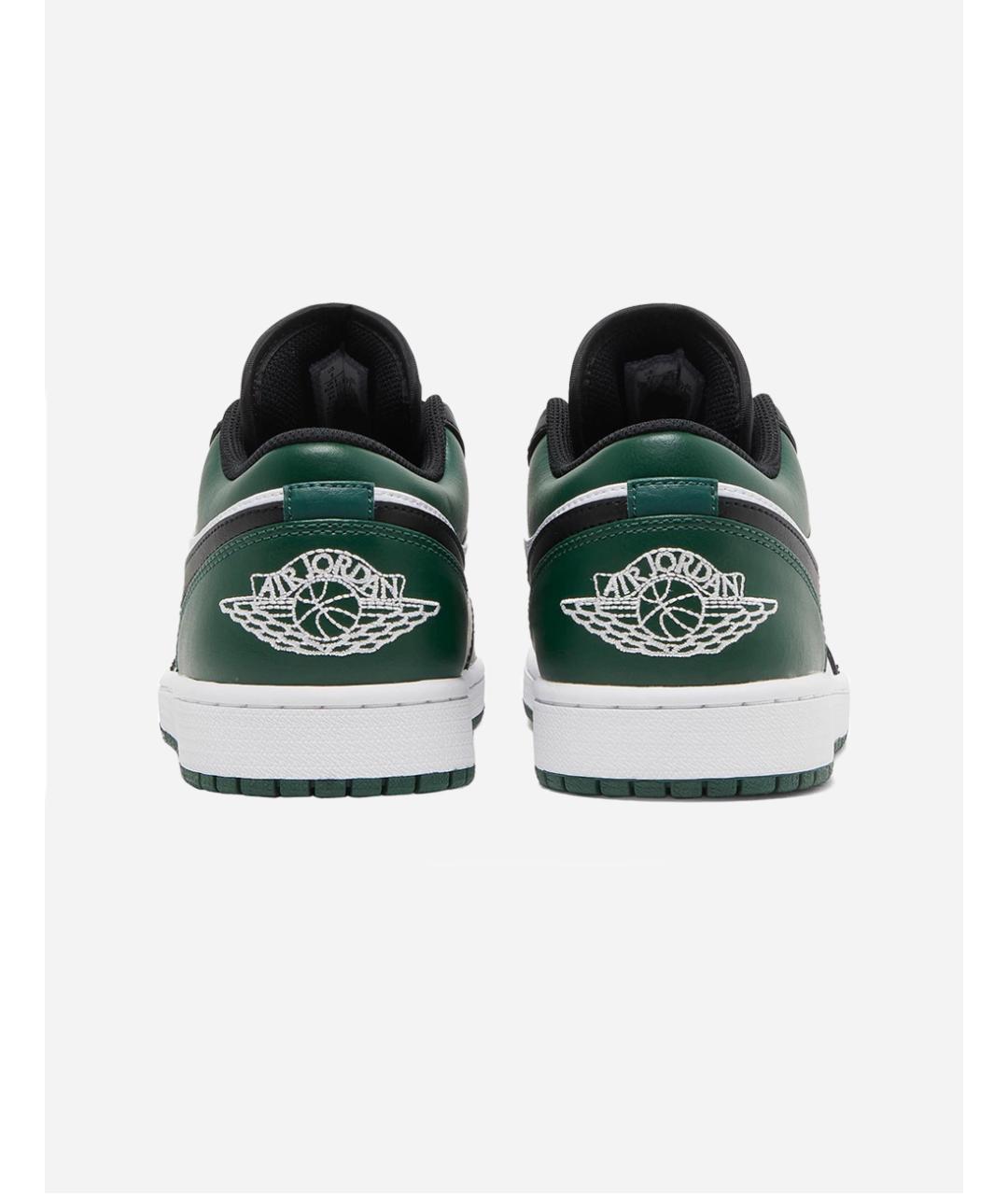 JORDAN Зеленые кожаные кроссовки, фото 3