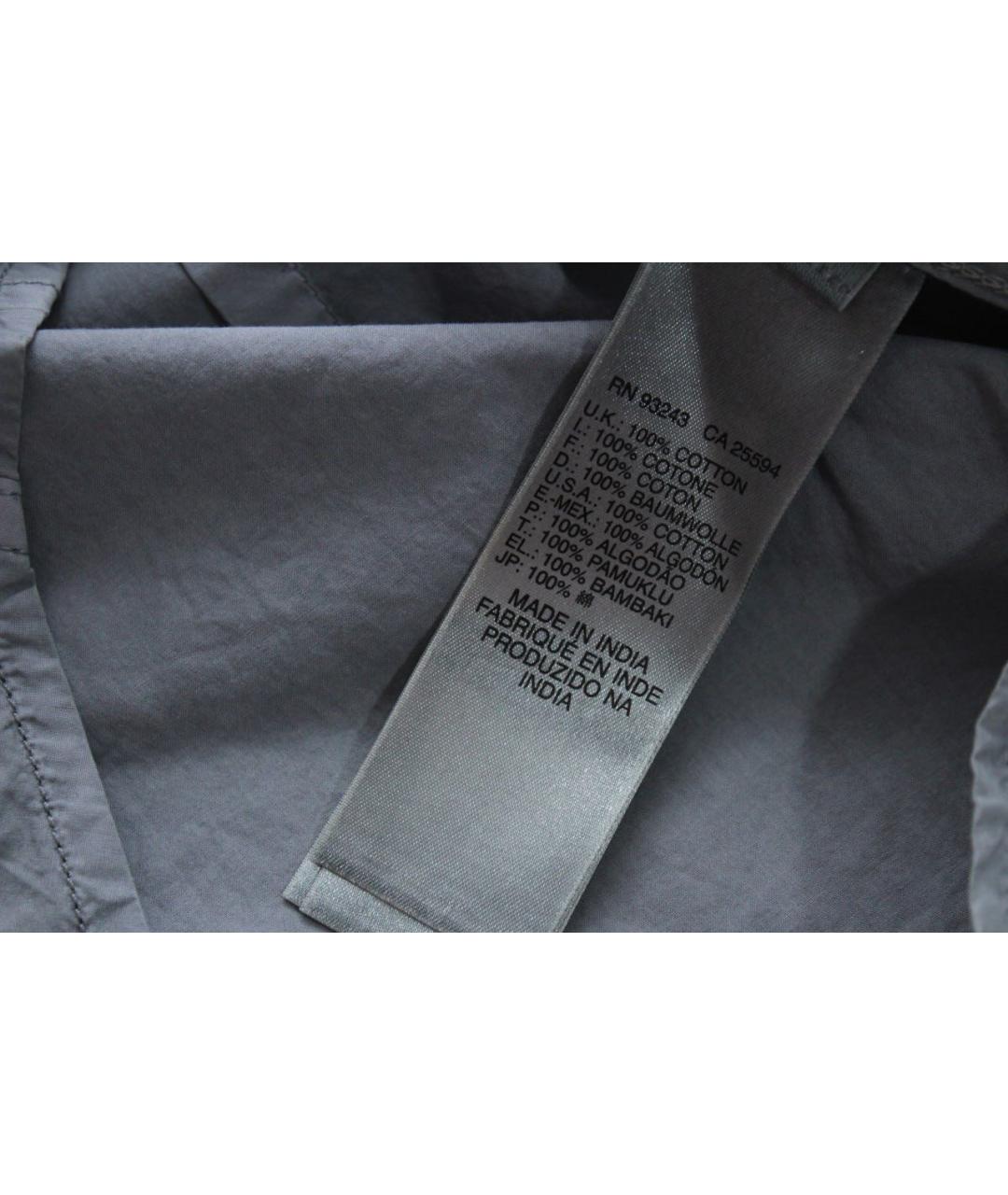 DIESEL Серая классическая рубашка, фото 7