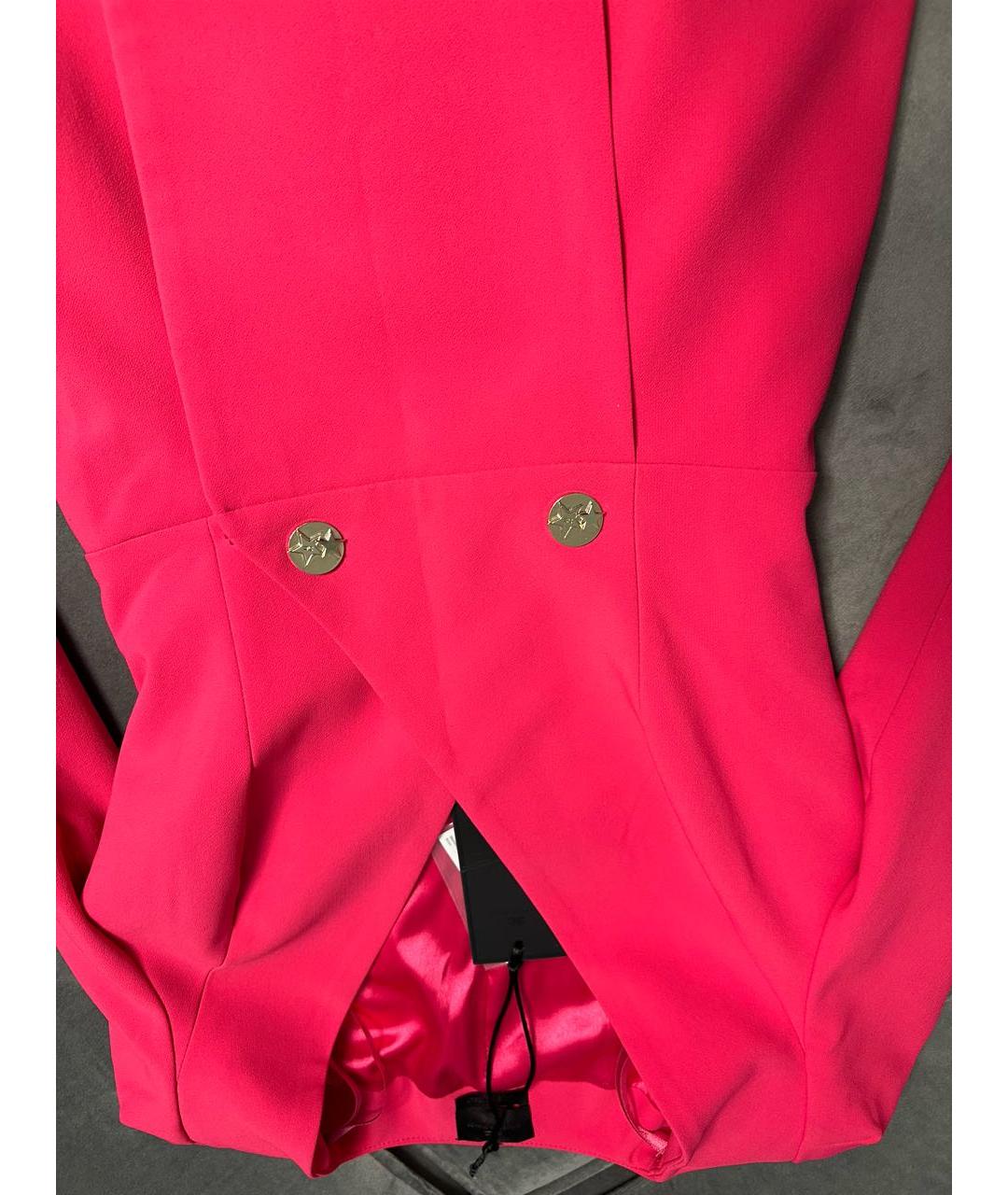 ELISABETTA FRANCHI Розовое коктейльное платье, фото 2