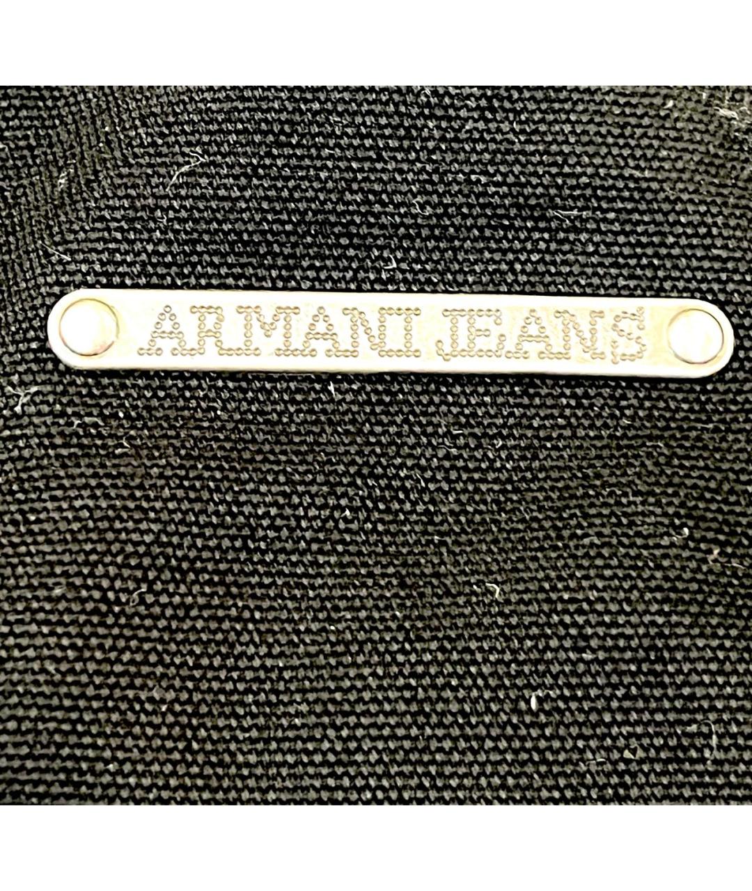 ARMANI JEANS Черная сумка с короткими ручками, фото 2