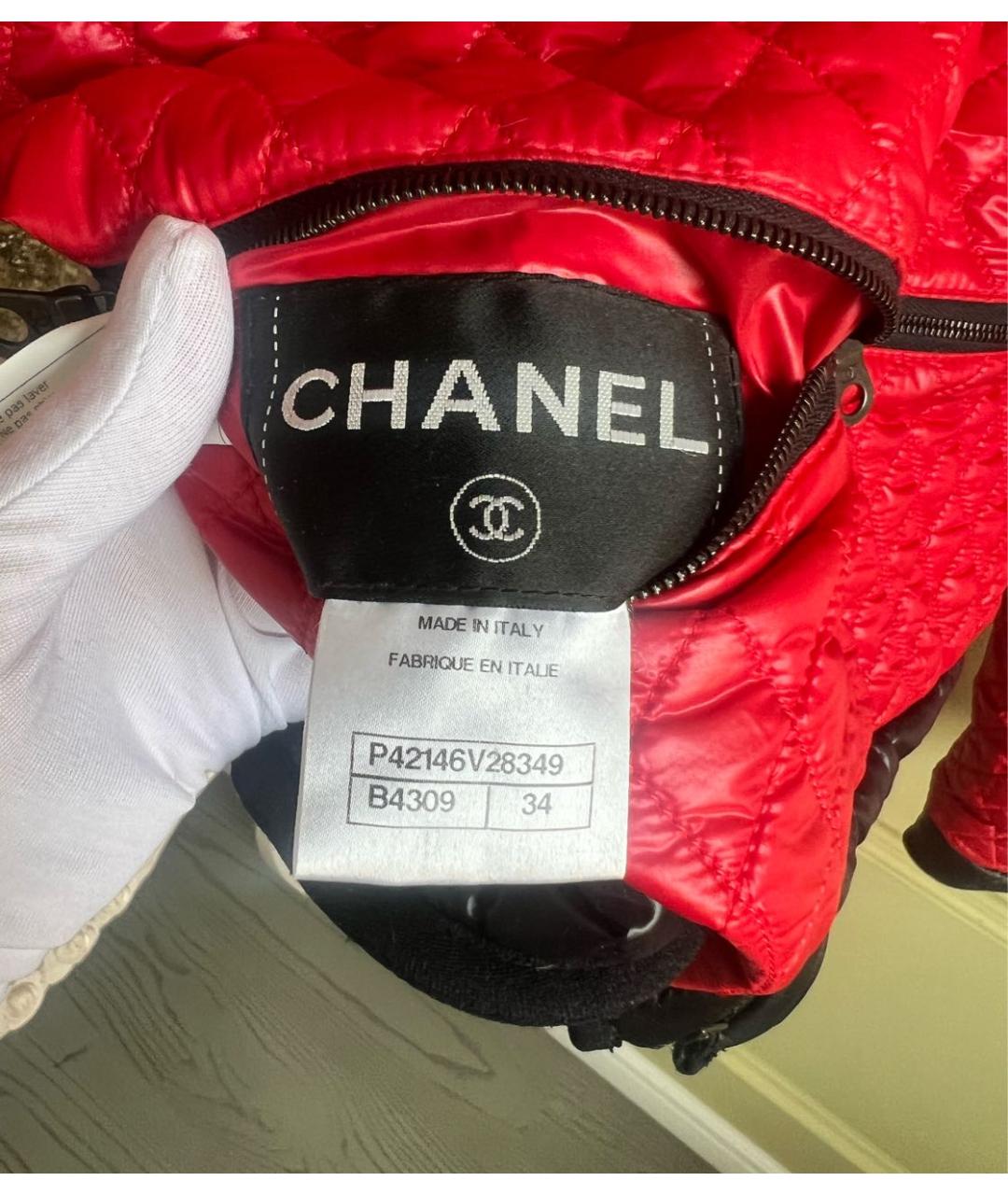 CHANEL PRE-OWNED Мульти куртка, фото 7