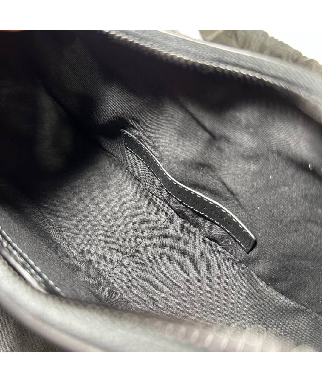 BALENCIAGA Черная сумка с короткими ручками из искусственной кожи, фото 7
