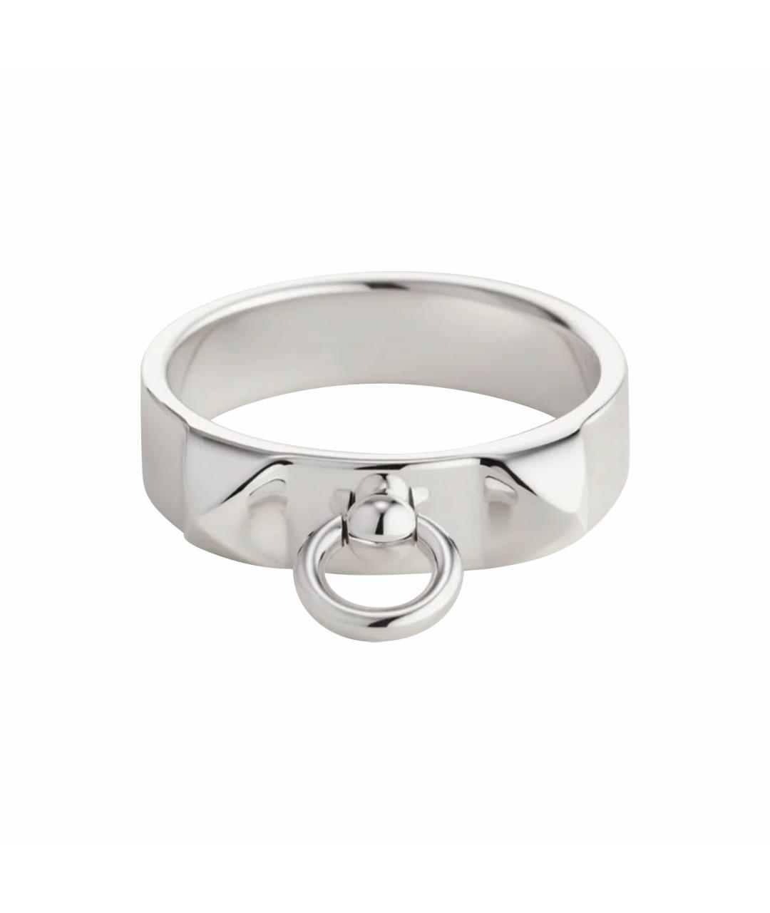 HERMES PRE-OWNED Серебряное серебряное кольцо, фото 1